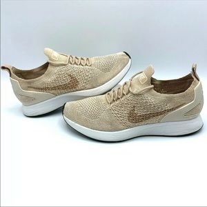 Nike Air Zoom Mariah Flyknit EUC, neutral tan beige, size 7